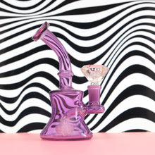 Load image into Gallery viewer, Mini Dab Rig / Bong with Free Diamond Bowl Piece
