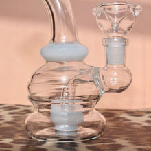 Load image into Gallery viewer, Cute Round Mini Water Pipe Orb for Sale | Smoking Accessories | 420 | Milky White Rig for Sale 
