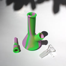 Load image into Gallery viewer, Cool Mini Silicone Bong | Unbreakable Mini Water Pipe | Shop Bloomfield
