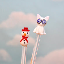 Load image into Gallery viewer, Cute Snowman and Cat Dab Tools
