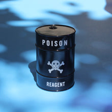Load image into Gallery viewer, Black Toxic Poison Barrel Grinder for Sale | Cool Weed Grinder | Buy Cute Grinders Online
