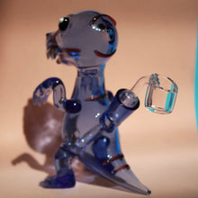 Load image into Gallery viewer, Blue Dinosaur Bong T-Rex Rig Water Pipe Cute Online Smoke Shop Head Shop Best Shop Bloomfield
