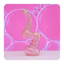 Load image into Gallery viewer, Cute Pink Bubbler for smoking | 420 Accessories | Online Smoke Shop | Buy a Cute Bubbler
