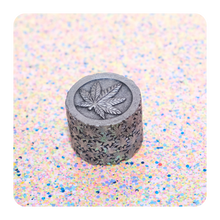 Load image into Gallery viewer, Cool Silver Weed Leaf Grinder | 420 Gifts
