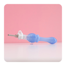 Load image into Gallery viewer, Cute Blue Nectar Collector for Smoking Concentrates | Shop Bloomfield
