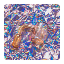 Load image into Gallery viewer, Rose Gold Iridescent Banger for Dab Rig | Shop Bloomfield | Cute Smoking Accessories
