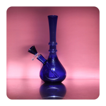 Load image into Gallery viewer, Sue Retro Bong Water Pipe | Sapphire | Shop Bloomfield Cute Bongs

