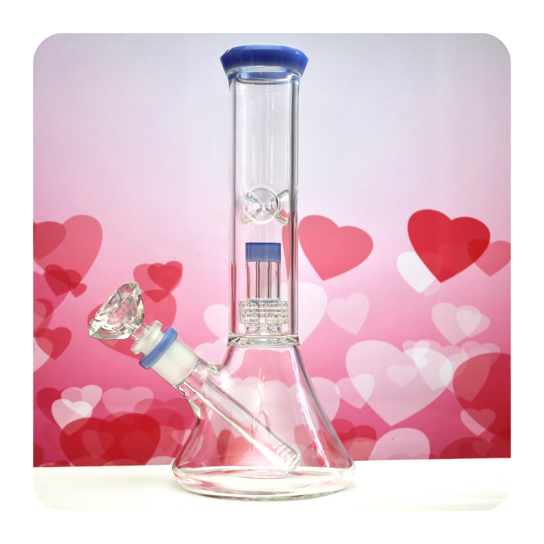 Cute Beaker Bong with Diamond Bowl Piece | Shop Bloomfield