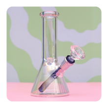 Load image into Gallery viewer, Cute Smoke Session - Faerie Beaker Bong / Water Pipe
