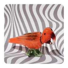 Load image into Gallery viewer, Cute Orange Bird Hand Pipe for Smoking | Shop Bloomfield | Parrot Pipe
