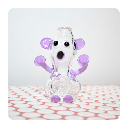 Cute Purple Pipe for Smoking | 420 Pipe | Gifts for Stoners