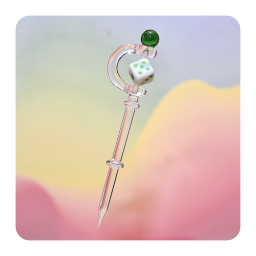 Cool Dice Dabber that Spins | Cute Dab Tools and Accessories