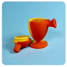 Load image into Gallery viewer, Orange Camo Silicone Joint Bubbler | Online Head Shop
