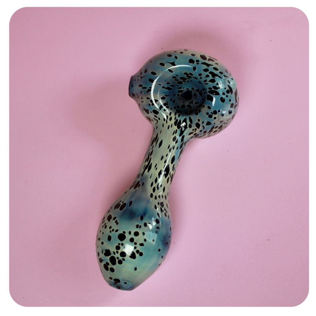 Polka Dot Hand Pipe for Smoking