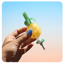 Load image into Gallery viewer, Pineapple Nectar Collector | Cute Dab Straw for Smoking Concentrates
