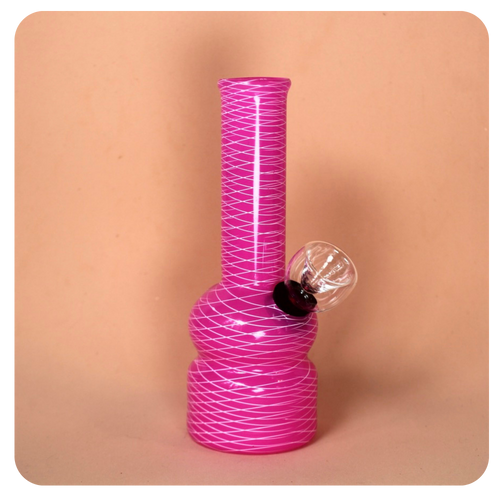 Mini Pink Bubbler for Sale | 420 Aesthetic Glass for Smoking
