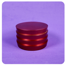 Load image into Gallery viewer, Red Weed Grinder / Affordable Online Smoke Shop and Smoke Accessories | Art-Deco Inspired Grinder

