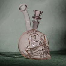 Load image into Gallery viewer, Cute Pink Skull Bong / Water Pipe with free 14mm Bowl Piece
