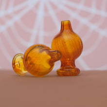 Load image into Gallery viewer, Cool Bubble Carb Cap for Smoking Concentrates | Amber Colored
