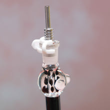 Load image into Gallery viewer, Cute Black Dab Straw | Shop Bloomfield | Cute 420 Gear
