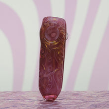 Load image into Gallery viewer, Cute Pink Steamroller for Smoking | Thick Glass |  420 Accessories
