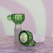 Load image into Gallery viewer, Chic 14mm Green Bowl Piece for Bong
