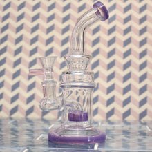 Load image into Gallery viewer, Purple Glass Bong with Percolator | Shop Bloomfield for Weed Accessories
