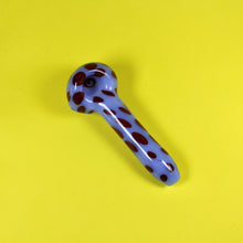 Load image into Gallery viewer, Trippy Purple Polka Dot Hand Pipe | 420 Shop Bloomfield
