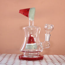 Load image into Gallery viewer, Cute Online Smoke Shop / Head Shop / Red Watermelon Bong / Water Pipe / Smoker Gifts / Stoner 
