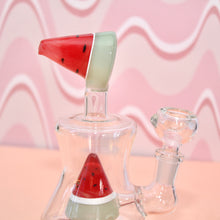 Load image into Gallery viewer, Watermelon Water Pipe with Watermelon Slice Water Chamber | Fruit Watermelon Bong
